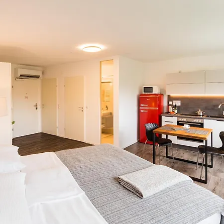 Urban Island I Riverside Apartments Vídeň Pokoj fotografie