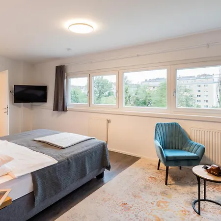 Urban Island I Riverside Apartments Vídeň Pokoj fotografie