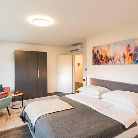 Urban Island I Riverside Apartments Vídeň Pokoj fotografie